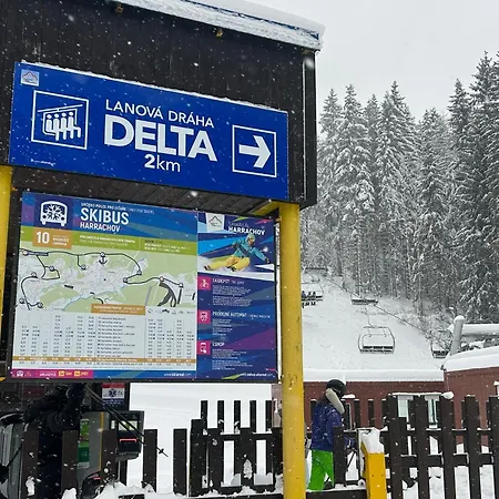 Harrachovsky Gryf U Sjezdovky Dağ evi Harrachov